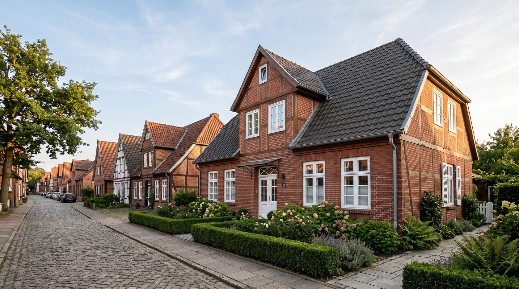 Saniertes Backsteinhaus in Lüneburg